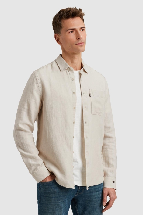 Cast Iron long sleeve shirt co li yd twill
